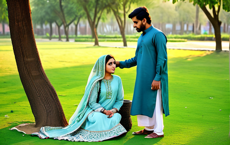 **

"A Pakistani family wearing traditional shalwar kameez, planting trees in a lush green park in Lahore, Pakistan.  Golden hour lighting.  Safe for work, appropriate content, fully clothed, modest, family-friendly, professional photography, perfect anatomy, correct proportions, natural pose, well-formed hands, proper finger count, natural body proportions."

**