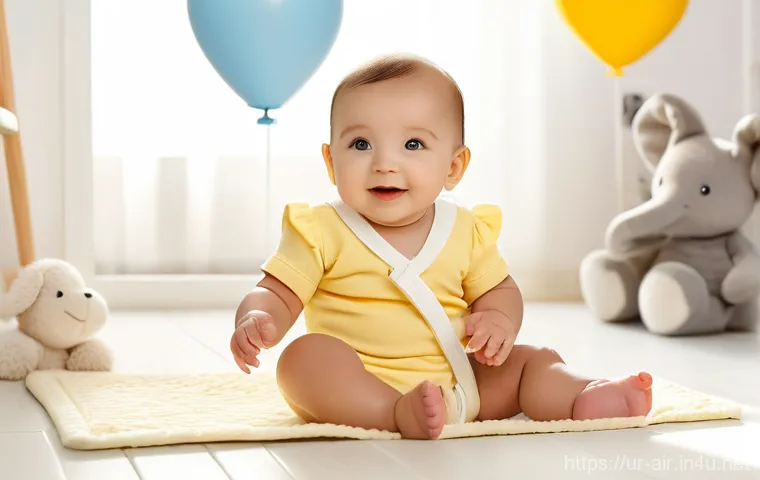 대기환경기사 실기시험 준비 팁 - **Prompt 1: Joyful Baby in a Cozy Nursery**
A happy, innocent baby, around 10 months old, with b...