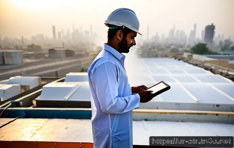 Home 17 대기환경분야 자격증의 전망과 가치 - Photorealistic Pakistani environmental engineer in professional modest work attire and safety helmet...